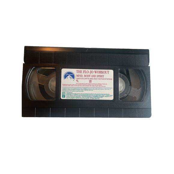 The Flo-Jo Workout - Mind, Body and Spirit (VHS, 1994) Vintage Video Athlete - Picture 5 of 5